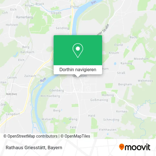 Rathaus Griesstätt Karte
