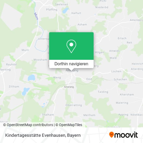Kindertagesstätte Evenhausen Karte