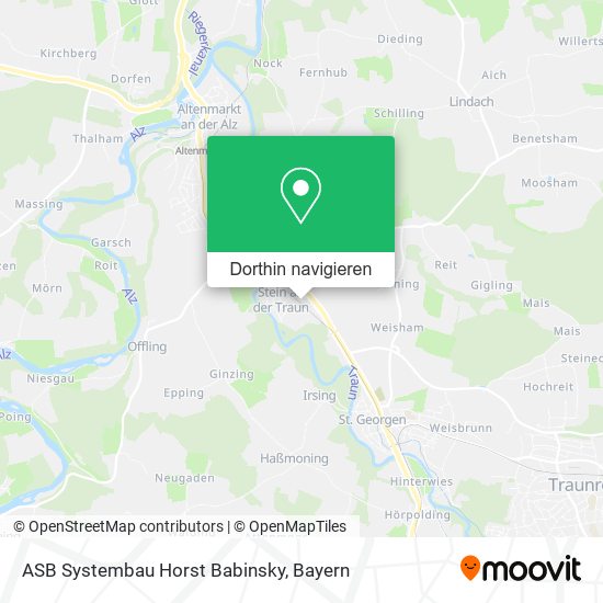ASB Systembau Horst Babinsky Karte