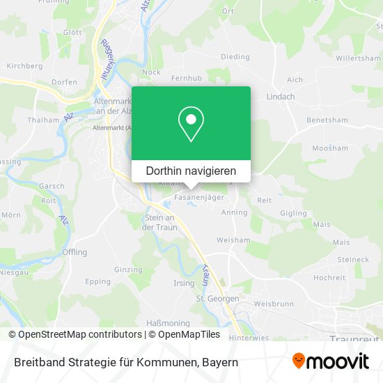 Breitband Strategie für Kommunen Karte