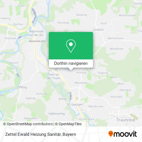 Zettel Ewald Heizung Sanitär Karte