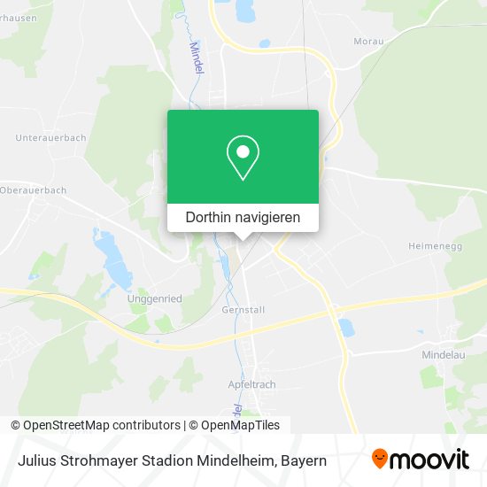 Julius Strohmayer Stadion Mindelheim Karte