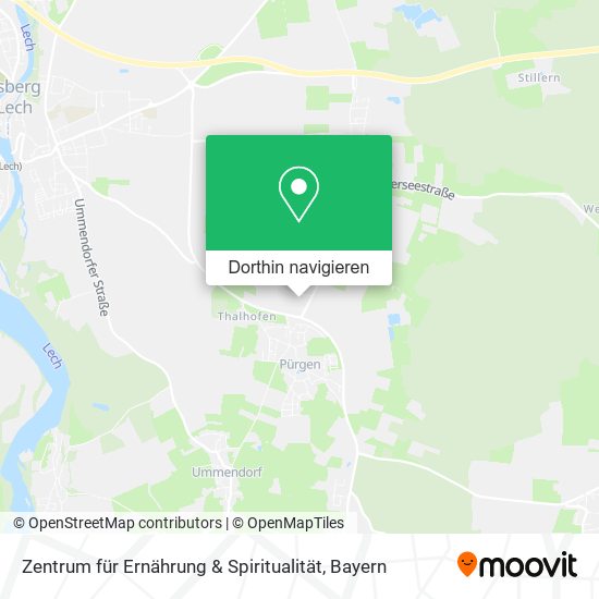 Zentrum für Ernährung & Spiritualität Karte
