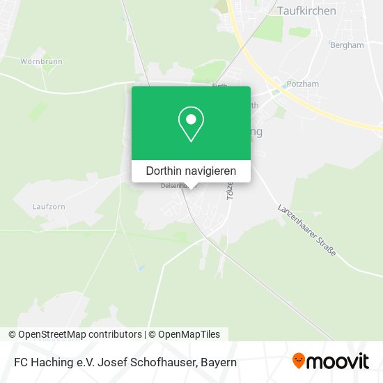 FC Haching e.V. Josef Schofhauser Karte