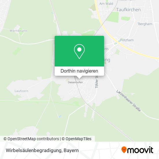 Wirbelsäulenbegradigung Karte