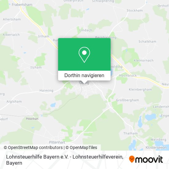 Lohnsteuerhilfe Bayern e.V. - Lohnsteuerhilfeverein Karte