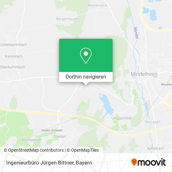Ingenieurbüro Jürgen Bittner Karte