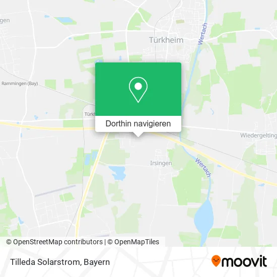 Tilleda Solarstrom Karte