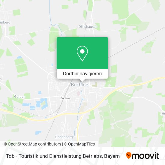 Tdb - Touristik und Dienstleistung Betriebs Karte