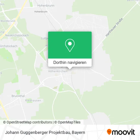 Johann Guggenberger Projektbau Karte