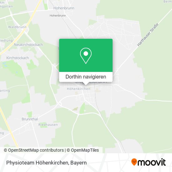 Physioteam Höhenkirchen Karte