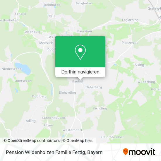 Pension Wildenholzen Familie Fertig Karte