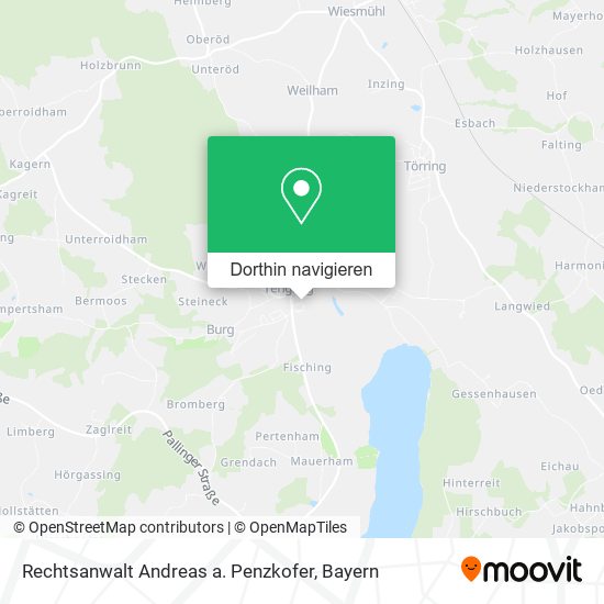 Rechtsanwalt Andreas a. Penzkofer Karte