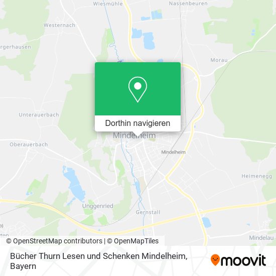 Bücher Thurn Lesen und Schenken Mindelheim Karte