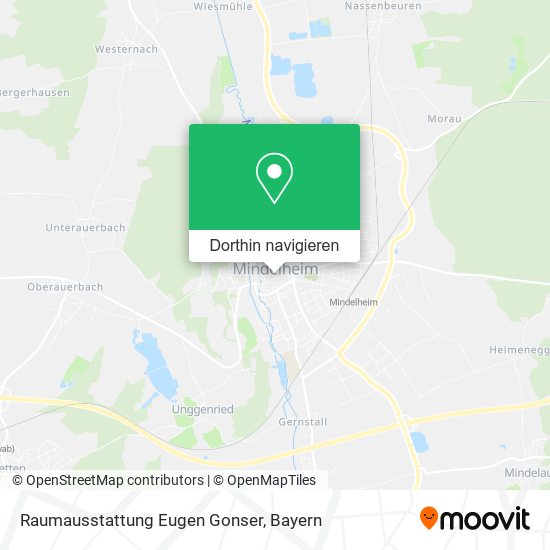 Raumausstattung Eugen Gonser Karte