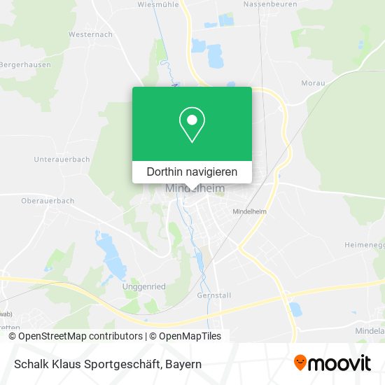 Schalk Klaus Sportgeschäft Karte
