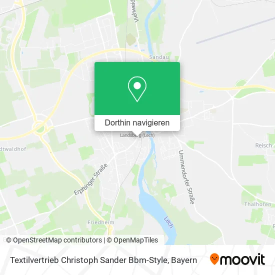 Textilvertrieb Christoph Sander Bbm-Style Karte