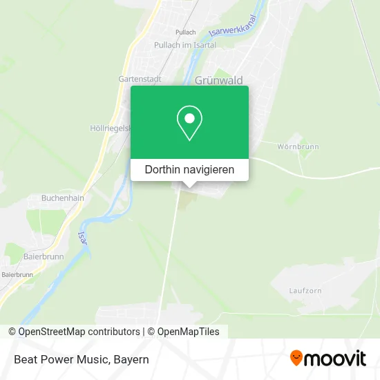 Beat Power Music Karte