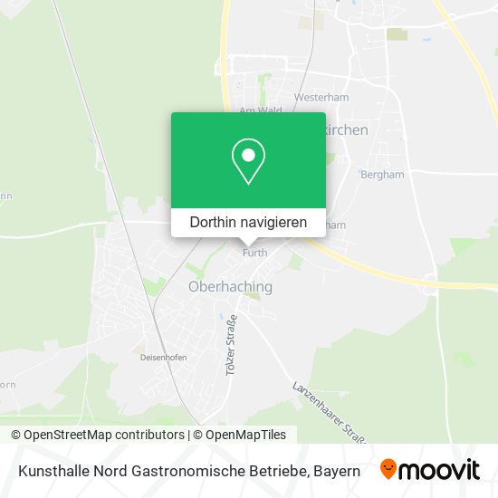 Kunsthalle Nord Gastronomische Betriebe Karte