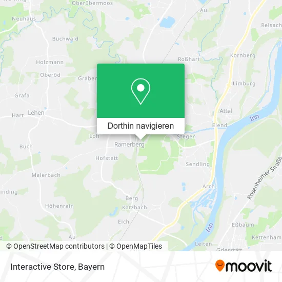 Interactive Store Karte