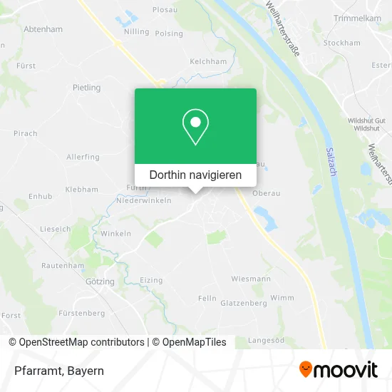 Pfarramt Karte