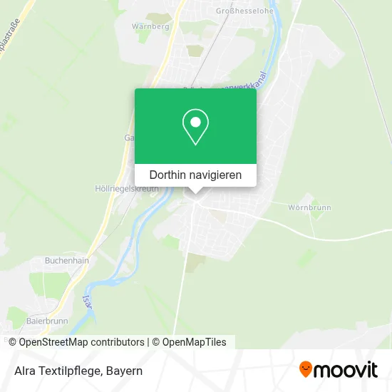 Alra Textilpflege Karte