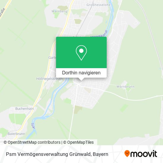 Psm Vermögensverwaltung Grünwald Karte