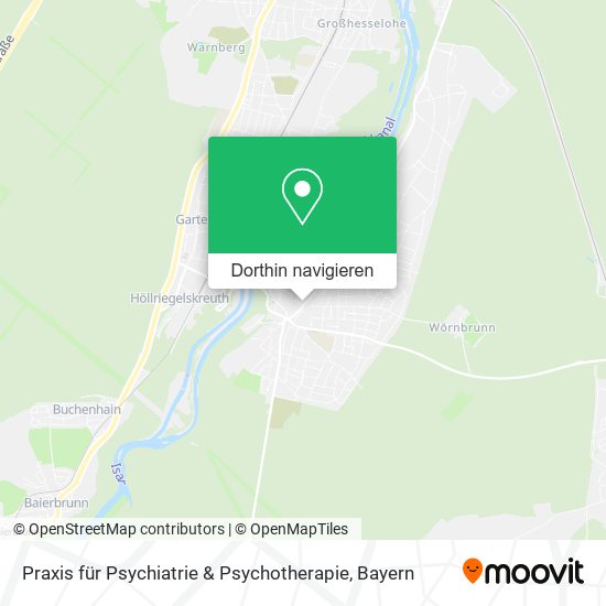 Praxis für Psychiatrie & Psychotherapie Karte