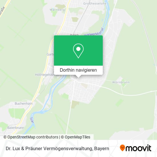 Dr. Lux & Präuner Vermögensverwaltung Karte