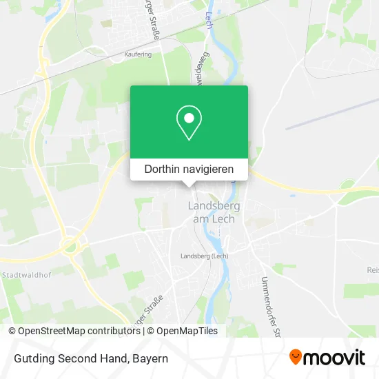 Gutding Second Hand Karte