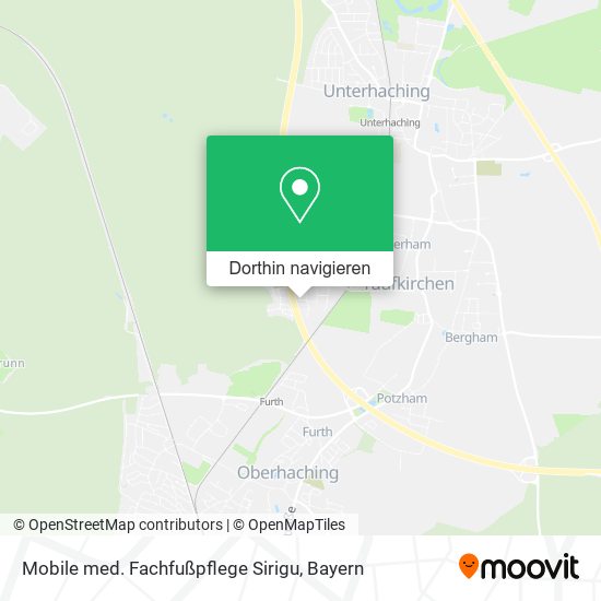 Mobile med. Fachfußpflege Sirigu Karte