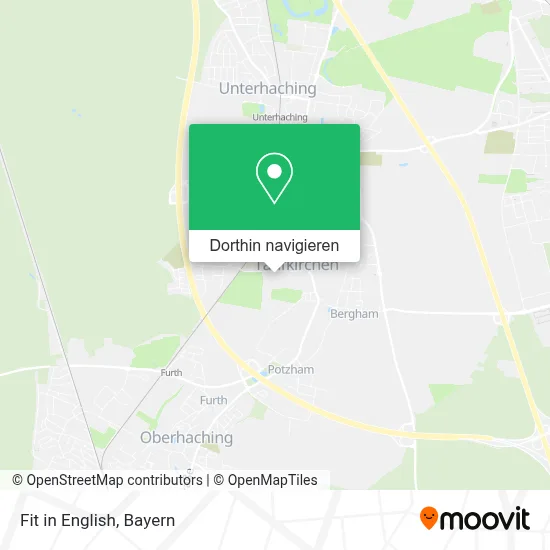 Fit in English Karte