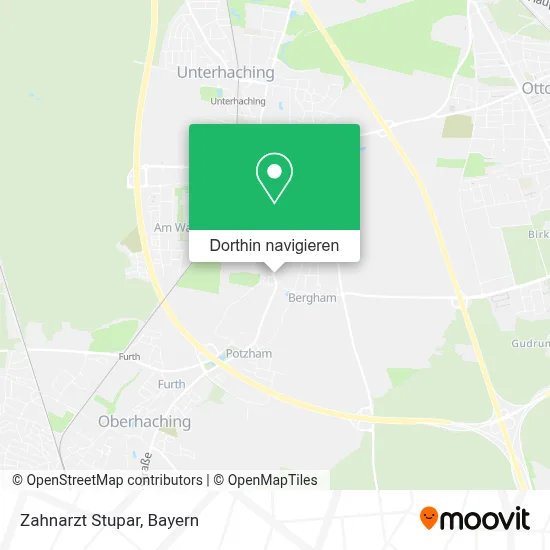 Zahnarzt Stupar Karte