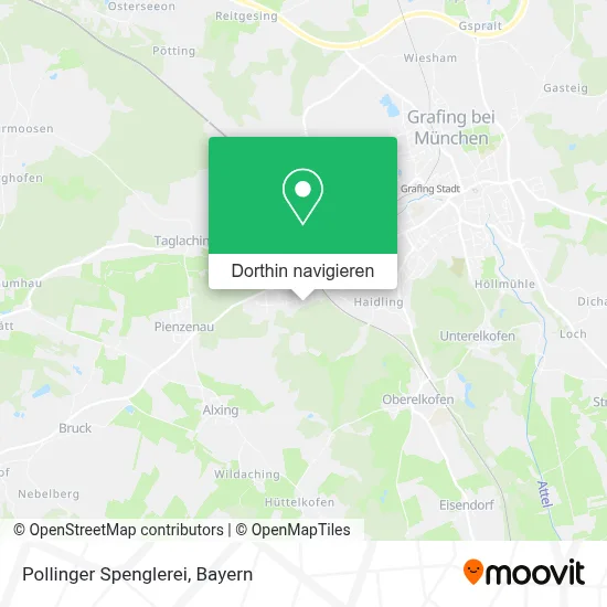 Pollinger Spenglerei Karte