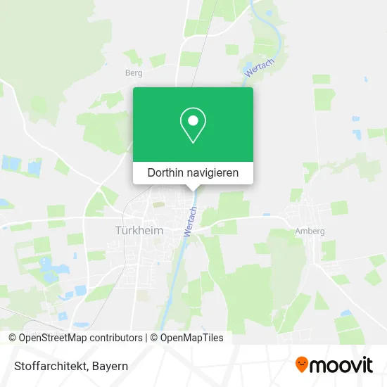 Stoffarchitekt Karte