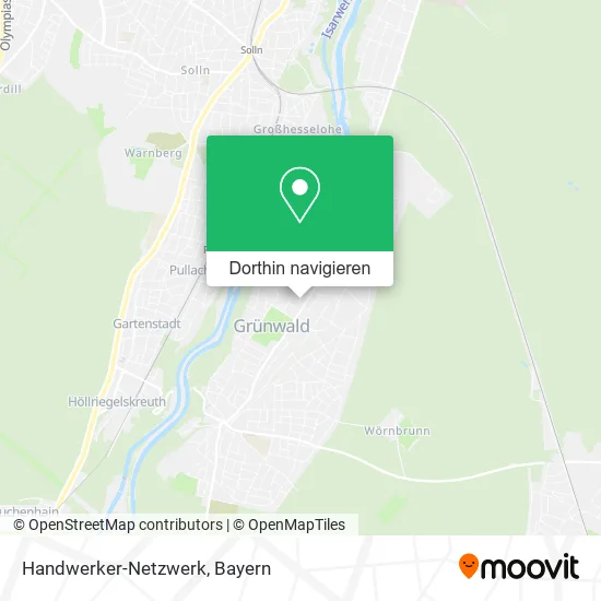 Handwerker-Netzwerk Karte