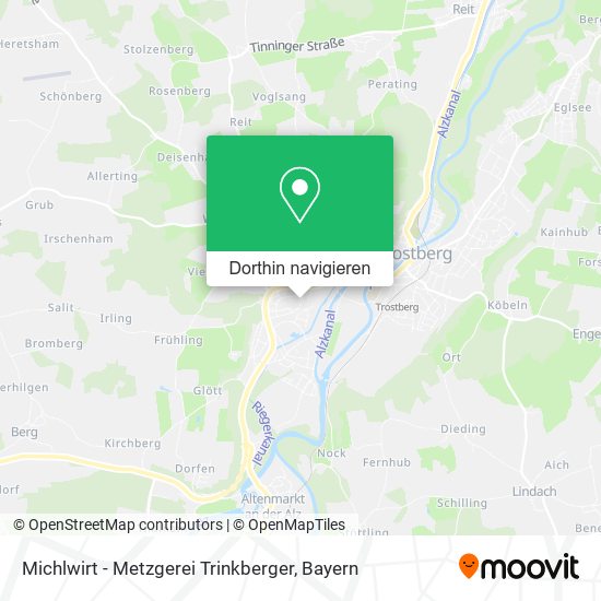 Michlwirt - Metzgerei Trinkberger Karte