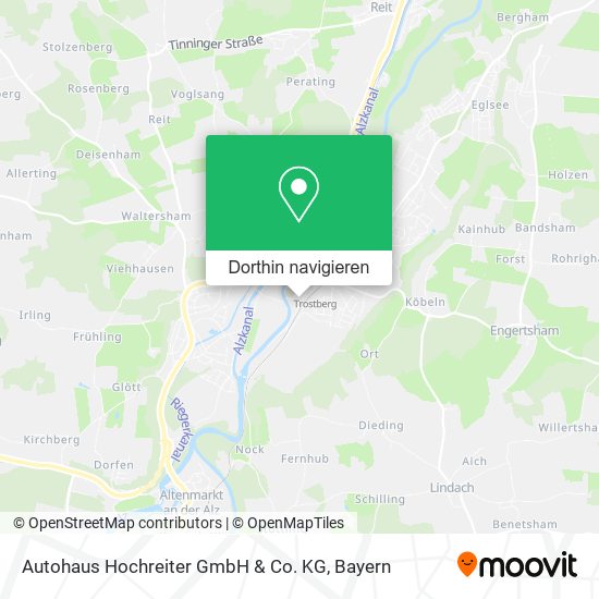 Autohaus Hochreiter GmbH & Co. KG Karte