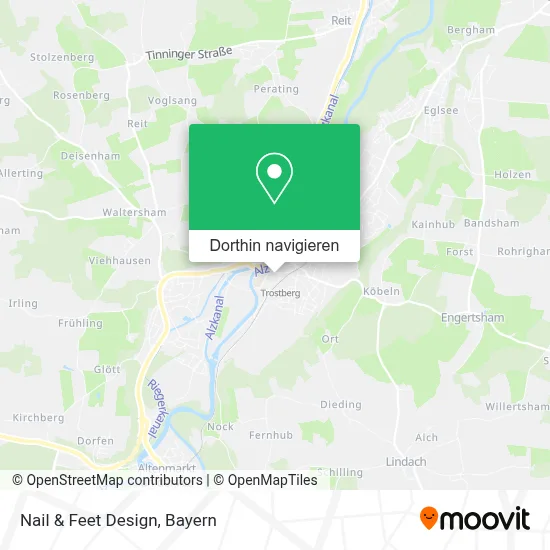 Nail & Feet Design Karte