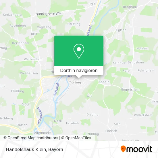 Handelshaus Klein Karte