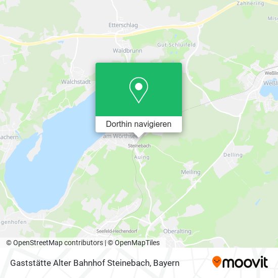 Gaststätte Alter Bahnhof Steinebach Karte