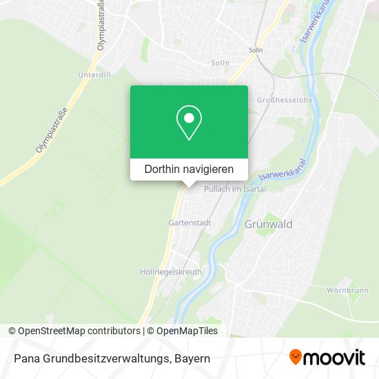Pana Grundbesitzverwaltungs Karte