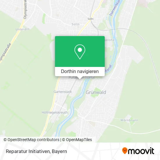 Reparatur Initiativen Karte