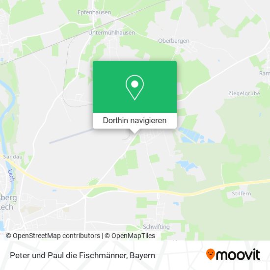 Peter und Paul die Fischmänner Karte