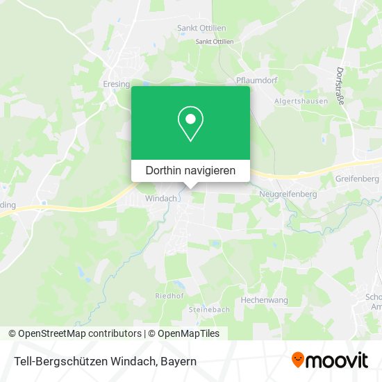 Tell-Bergschützen Windach Karte