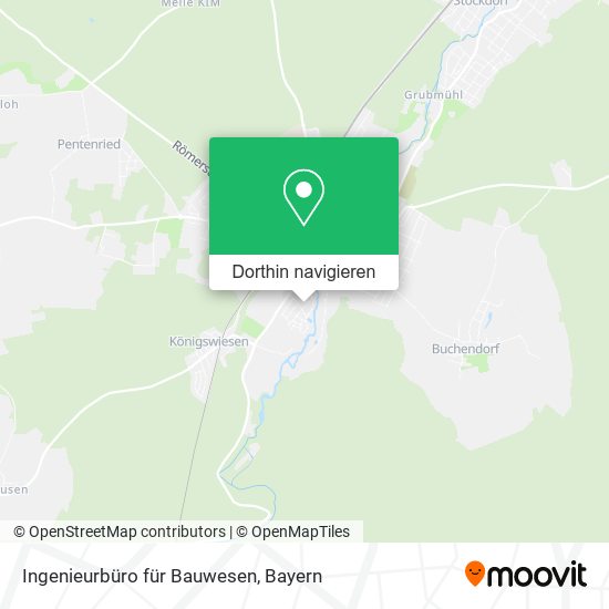 Ingenieurbüro für Bauwesen Karte