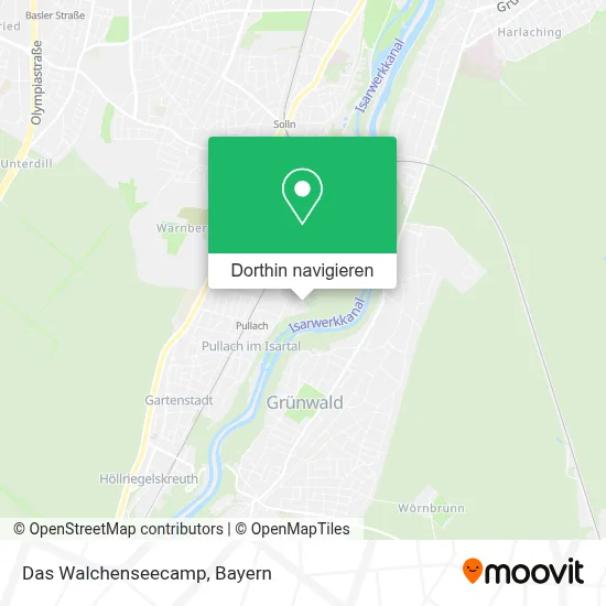 Das Walchenseecamp Karte