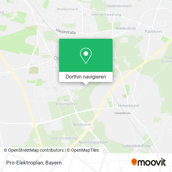 Pro-Elektroplan Karte