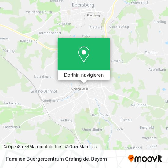Familien Buergerzentrum Grafing de Karte