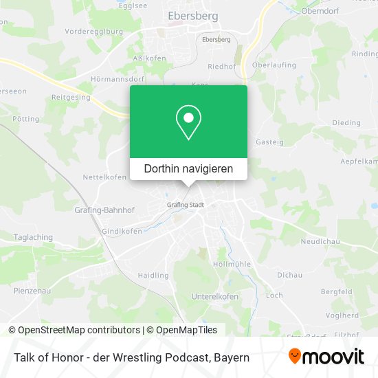 Talk of Honor - der Wrestling Podcast Karte